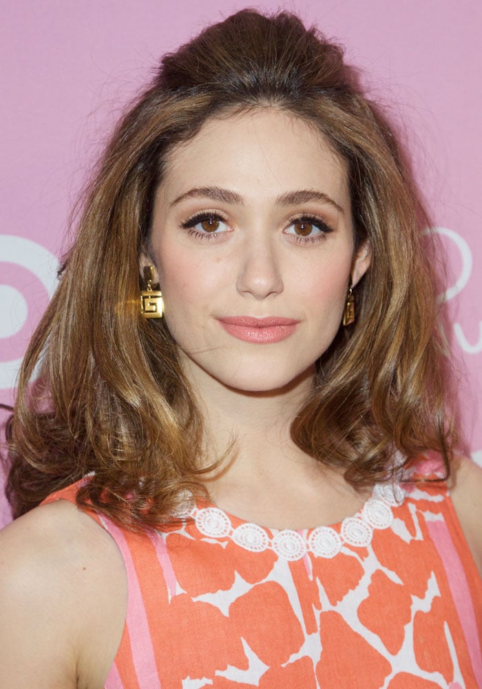 We're a bit iffy about Emmy Rossum's hair