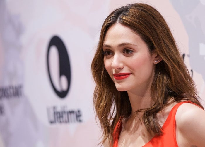 Emmy Rossum is an official spokesperson for the breast cancer awareness organization PiNKiTUDE
