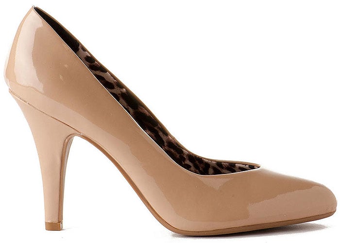 Fergalicious "Sammi" Nude Patent Pumps