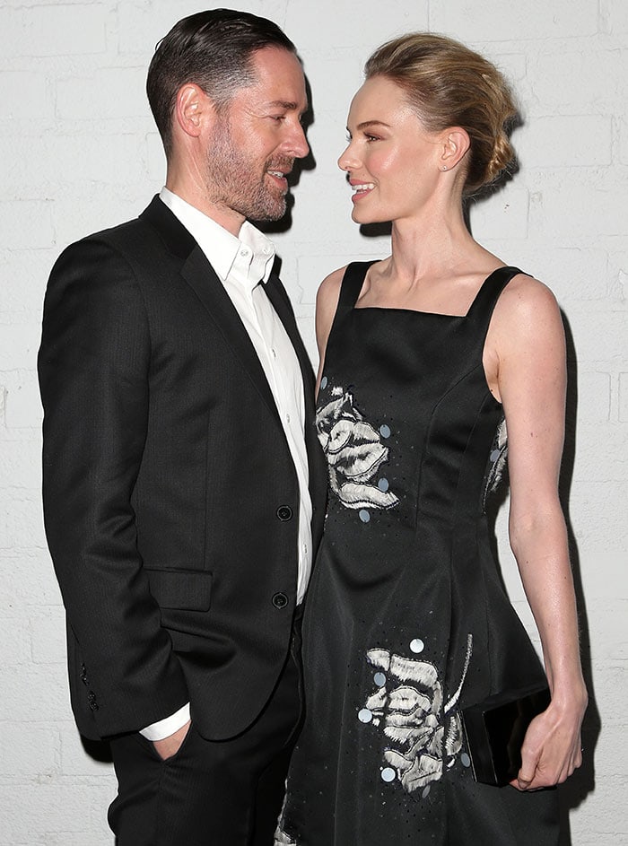 Michael Polish and Kate Bosworth at the launch of Galaxy S6 and Galaxy S6 Edge held at Quixote Studios in Los Angeles on April 2, 2015
