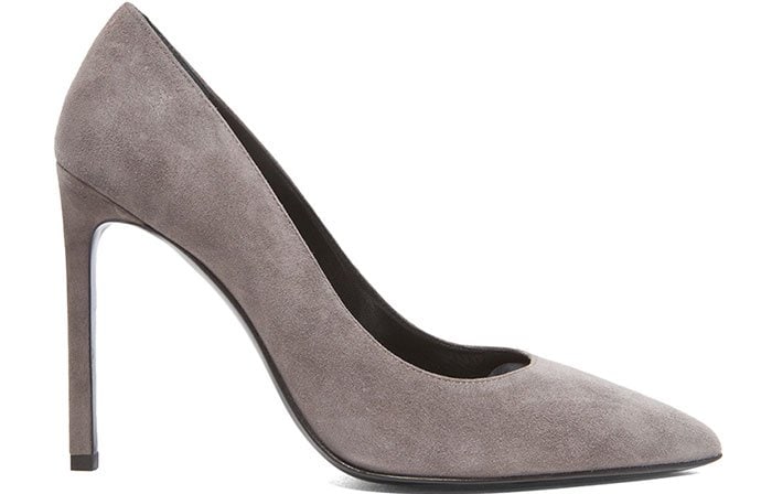 Saint Laurent Paris Suede Pumps