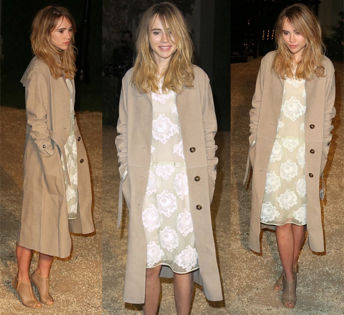 Suki Waterhouse attends the Burberry ‘London in Los Angeles’ event