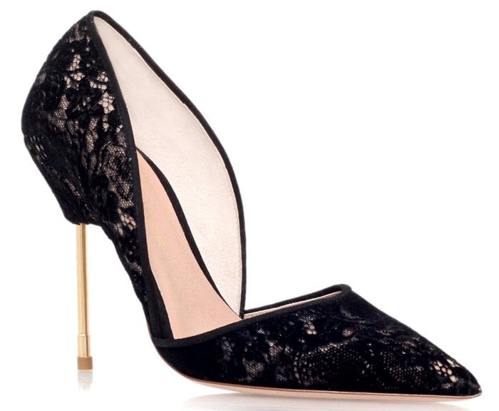 Kurt Geiger Bond Pumps in Black Lace