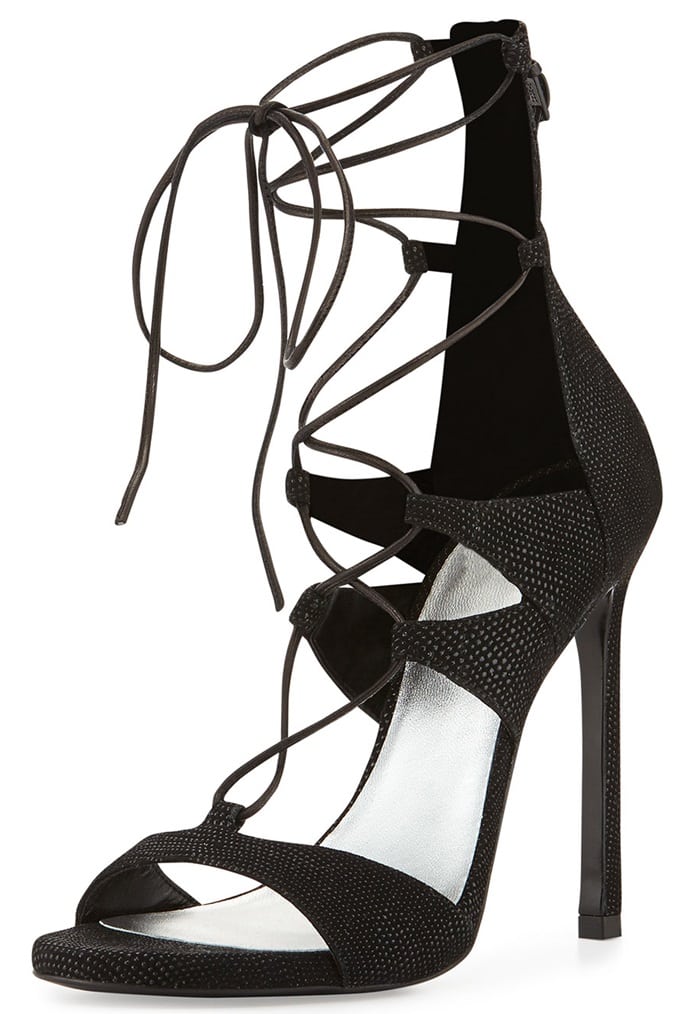 Stuart Weitzman Lace-Up Sandals