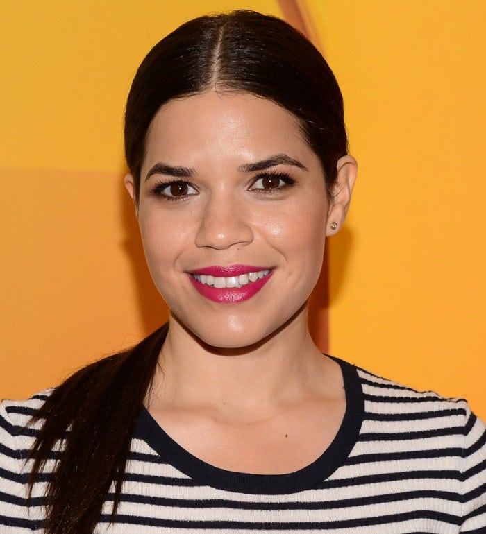 America Ferrera at the 2015 NBC Upfront Presentation held at Radio City Music Hall in New York City on May 11, 2015