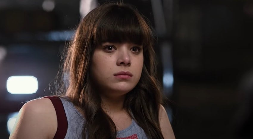 Hailee Steinfeld was 17-years-old when filming Barely Lethal as Megan Walsh