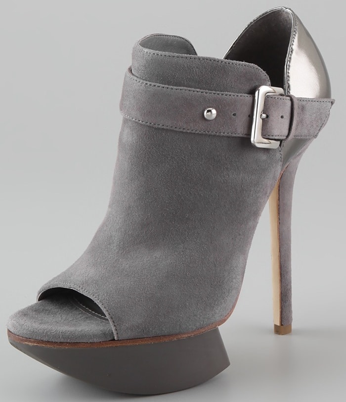 Camilla Skovgaard High Vamp Booties with Buckled Strap