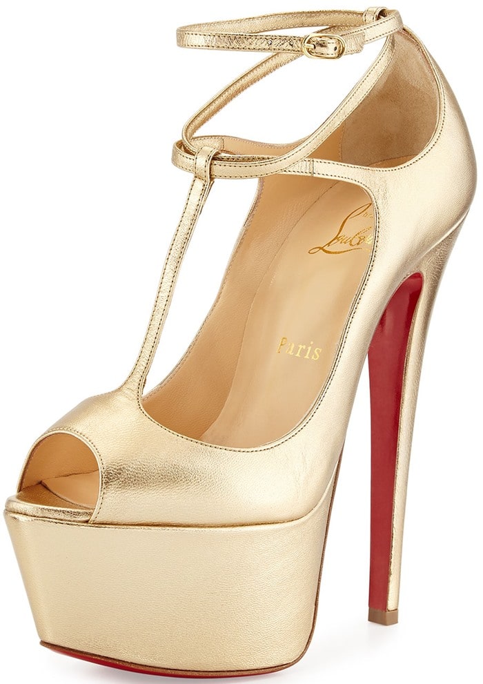 Christian Louboutin Talitha Platform Red Sole Pump