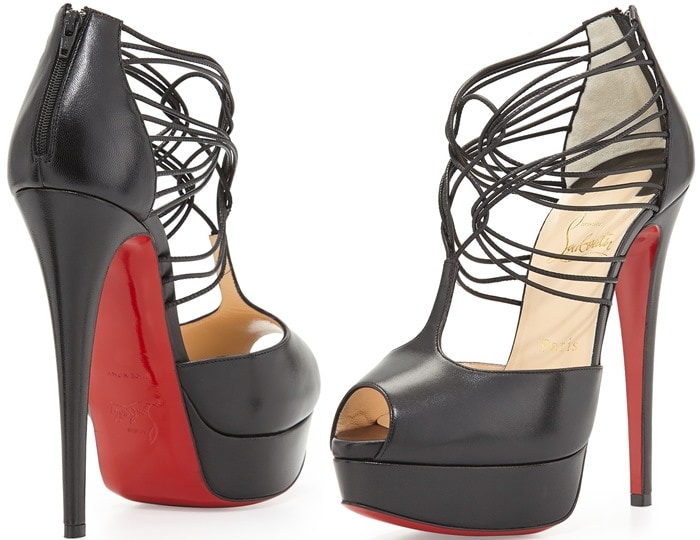 Christian Louboutin Confusalta T-Strap Platform Pumps