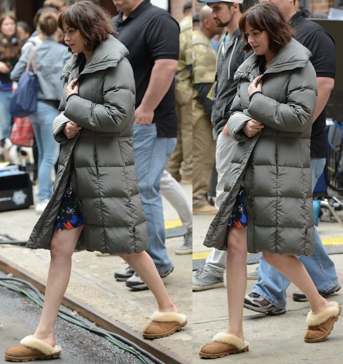 UGG Coquette Slippers Worn by Dakota 