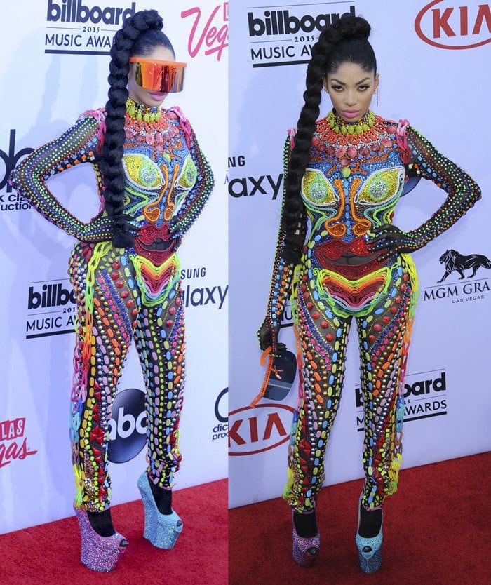 Dencia at the 2015 Billboard Music Awards held at the MGM Grand Garden Arena in Las Vegas on May 17, 2015