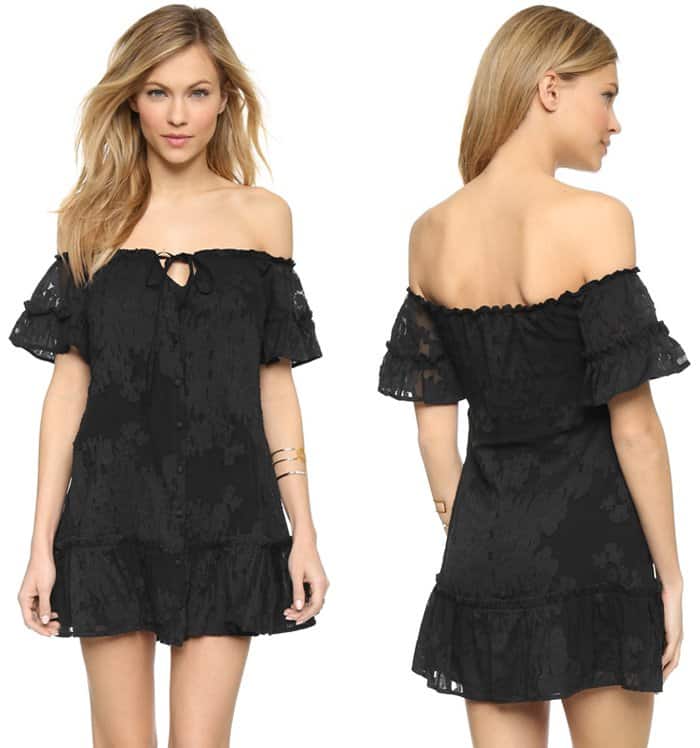 For Love & Lemons Pina Colada Mini Dress