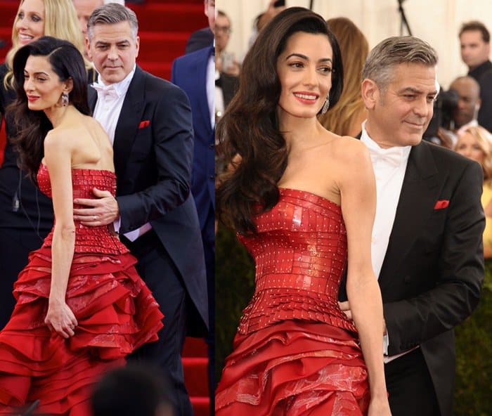 Amal Clooney, the stylish spouse of George Clooney, brought the perfect dose of glam to the 2015 Met Gala red carpet