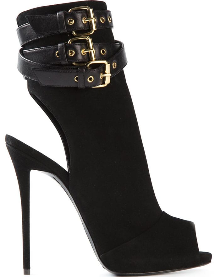 Giuseppe Zanotti Open-Toe Boots