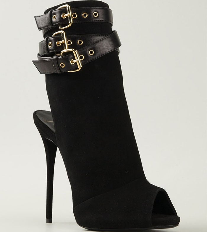 Giuseppe Zanotti Open-Toe Boots