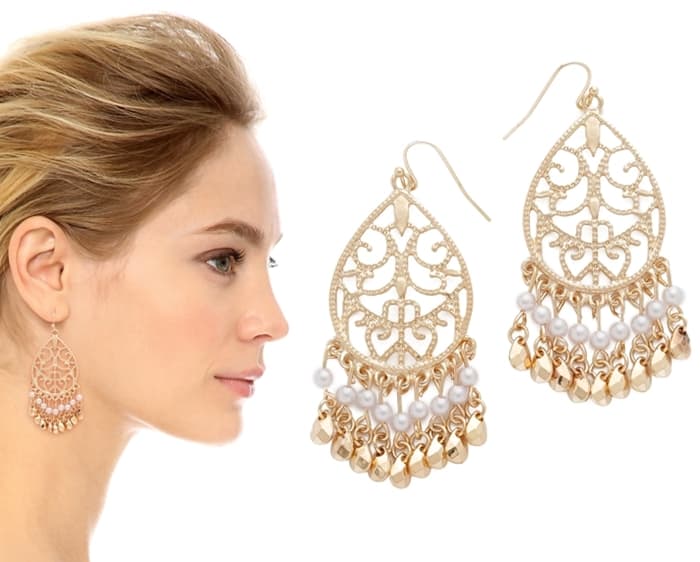 Jules Smith Antique Hanging Earrings