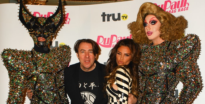 Katie Price and Jonathan Ross together at the RuPaul's Drag Race launch in London, May 28, 2015