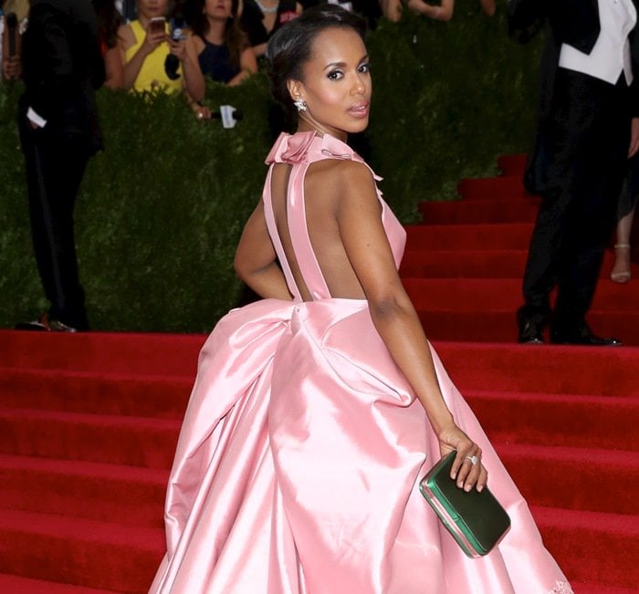 Kerry Washington's high-low gown from Prada