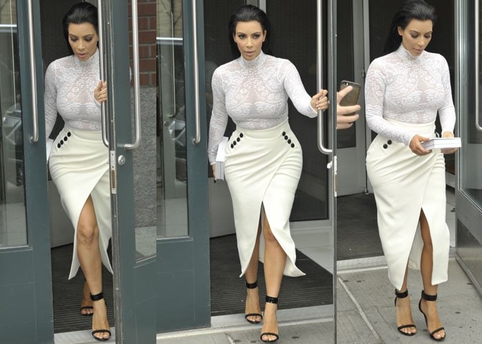 Kim Kardashian at Barnes & Noble for a book signing for her book 'Selfish' in New York City on May 5, 2015