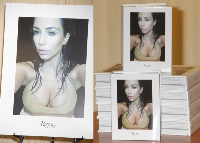 Kim Kardashian at Barnes & Noble for a book signing for her book 'Selfish' in New York City on May 5, 2015