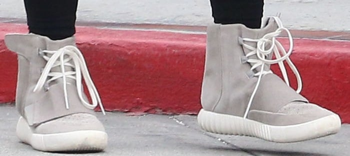 Kim Kardashian's Yeezy Boost sneakers are designed by her husband