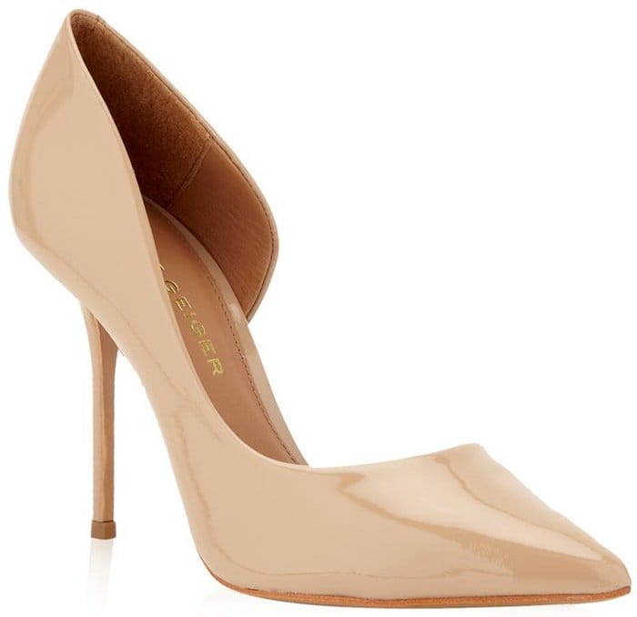 Kurt Geiger Beige Anja Court Shoe