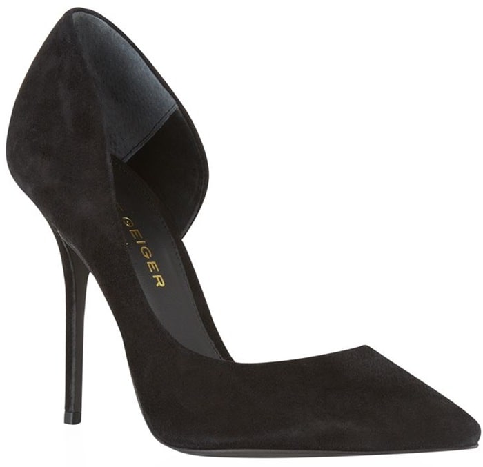 Kurt Geiger Black Anja Court Shoe