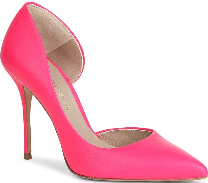 Kurt Geiger Pink Anja Court Shoes