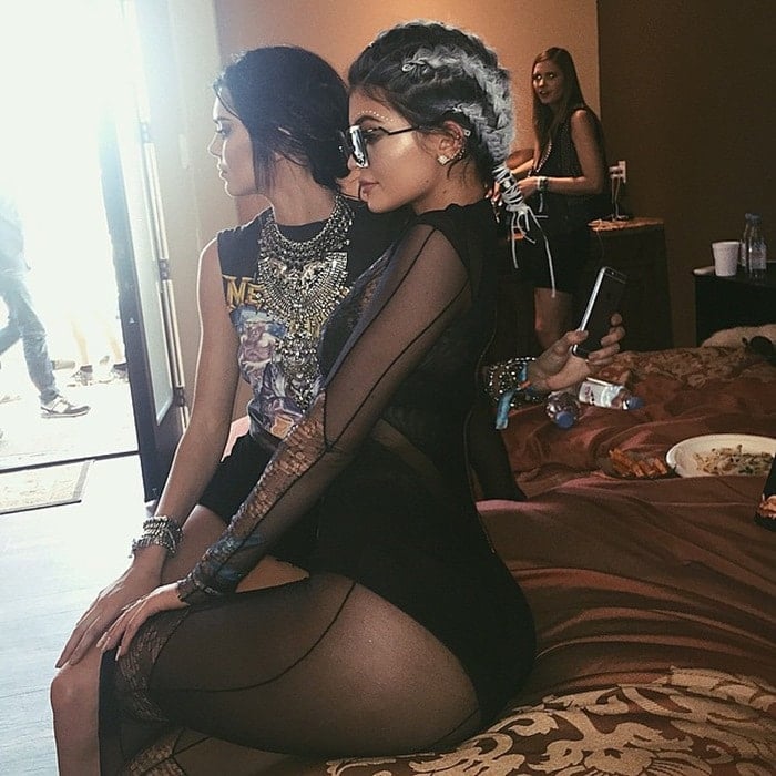 Kylie Jenner's Love You Knot Bondage Bralette from For Love & Lemons