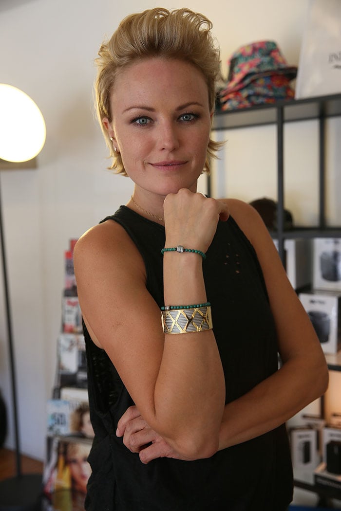 Malin Akerman plays the wife of billionaire hedge fund manager Bobby Axelrod