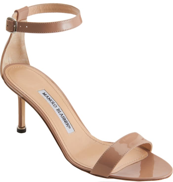 Manolo Blahnik 'Chaos' Ankle-Strap Sandals