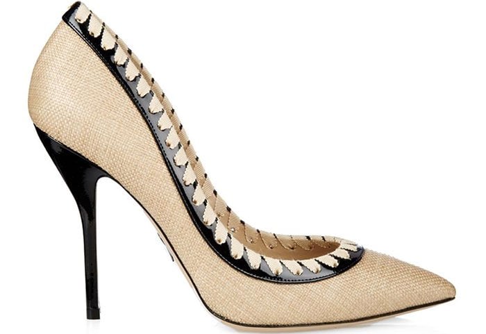 Paul Andrew "Petra" Raffia Pumps