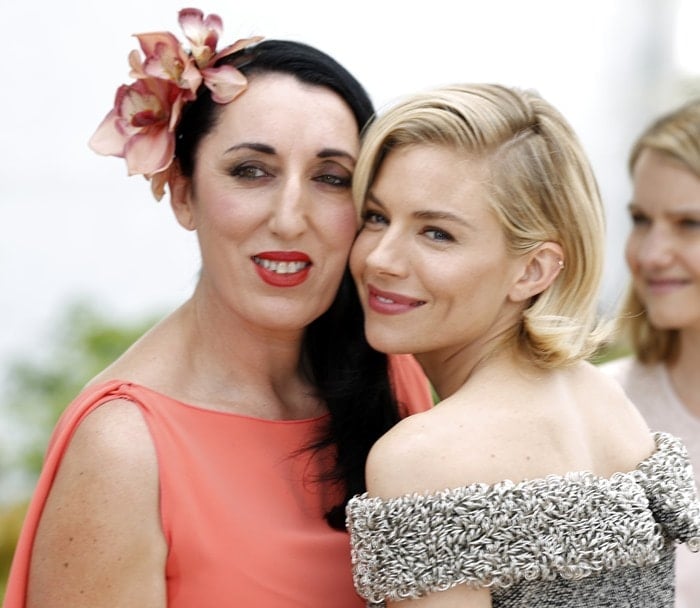 Rossy De Palma and Sienna Miller attended the Jury photocall during the 2015 Cannes Film Festival