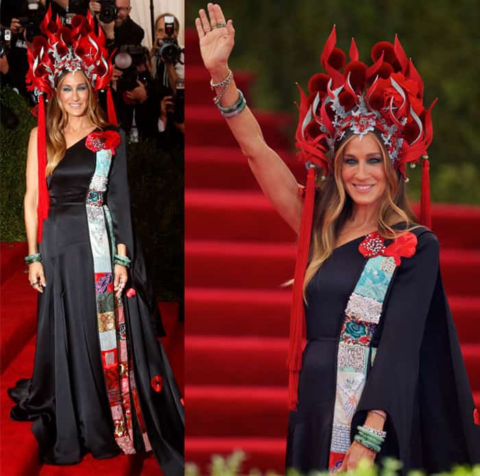 Actress Sarah Jessica Parker attends the 2015 Costume Institute Gala Benefit celebrating the exhibition China: Through The Looking Glass at The Metropolitan Museum of Art
