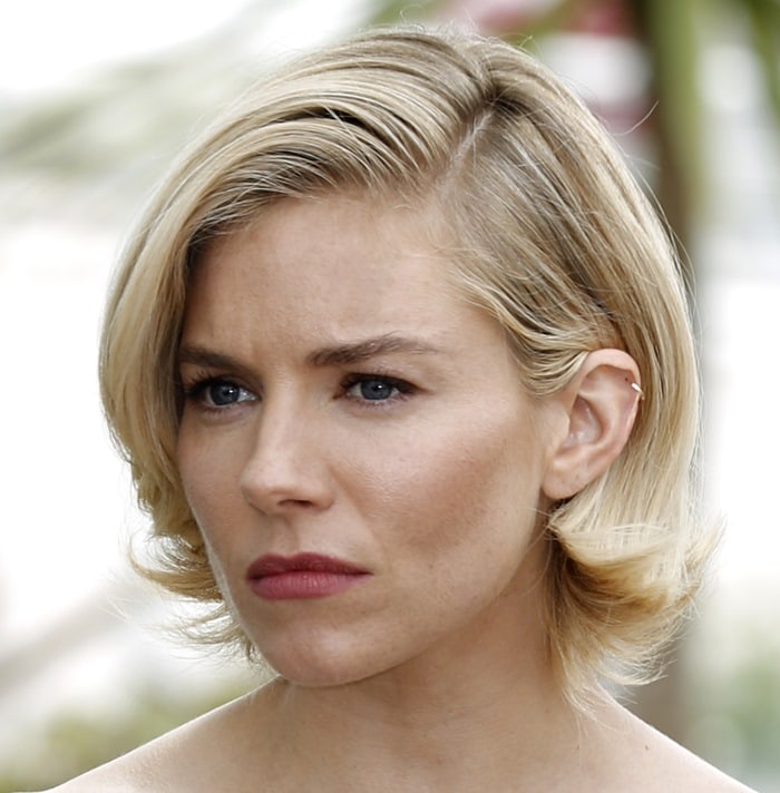 Sienna Miller was crazy hot at the press conference in Cannes