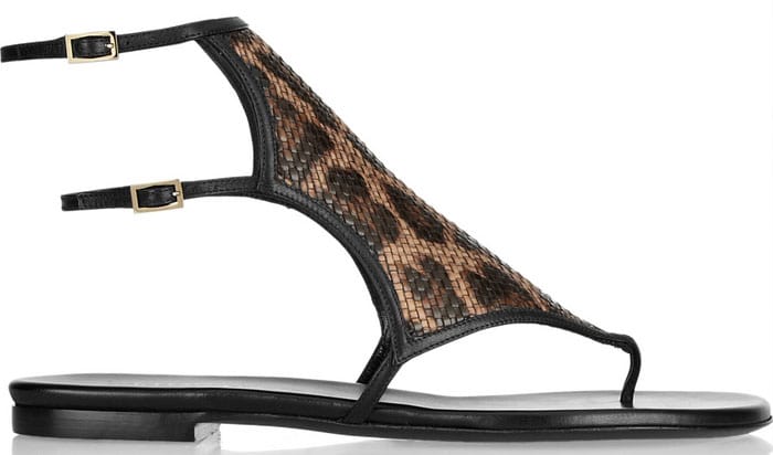 Tamara Mellon Jungle Fever Sandals