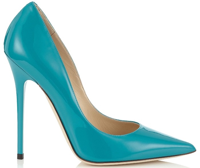 Turquoise Jimmy Choo Anouk Pumps