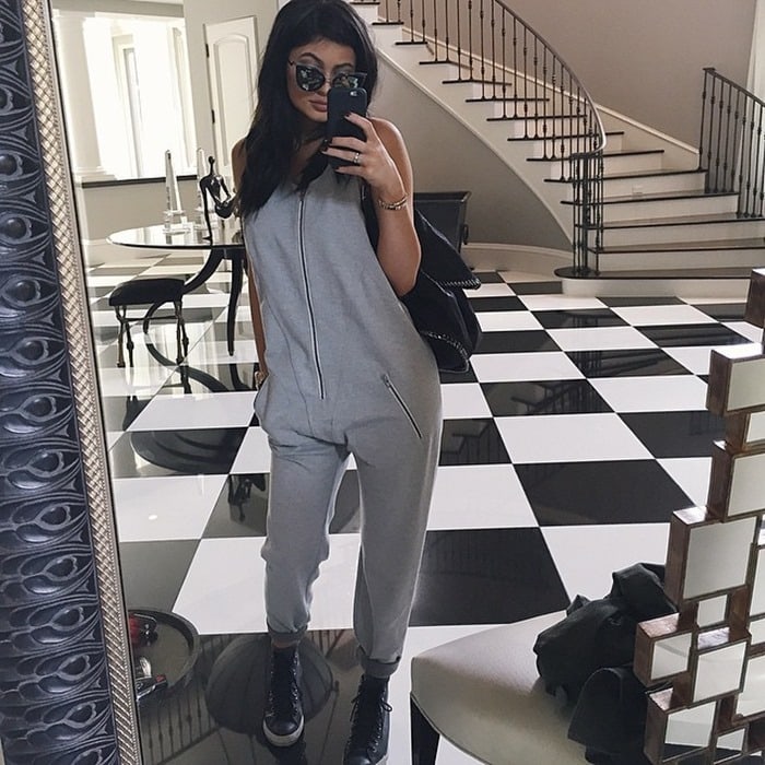 Shared by Kylie Jenner on May 16, 2015, with the caption "today"