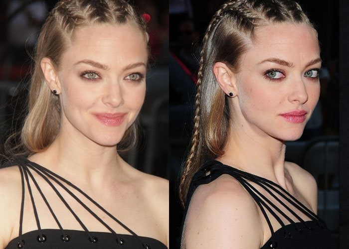 Amanda Seyfried's bordering-on-outrageous cornrows