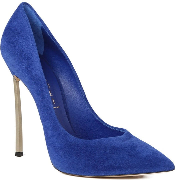 Casadei Blade Suede Courts