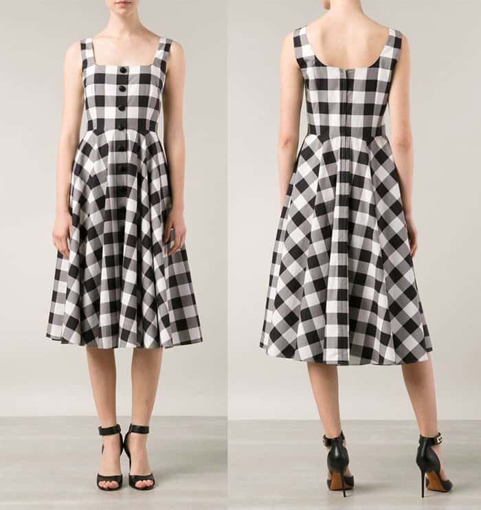 Dolce & Gabbana Checed Dress