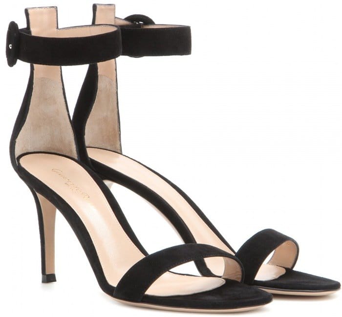 Gianvito Rossi Portofino suede sandals