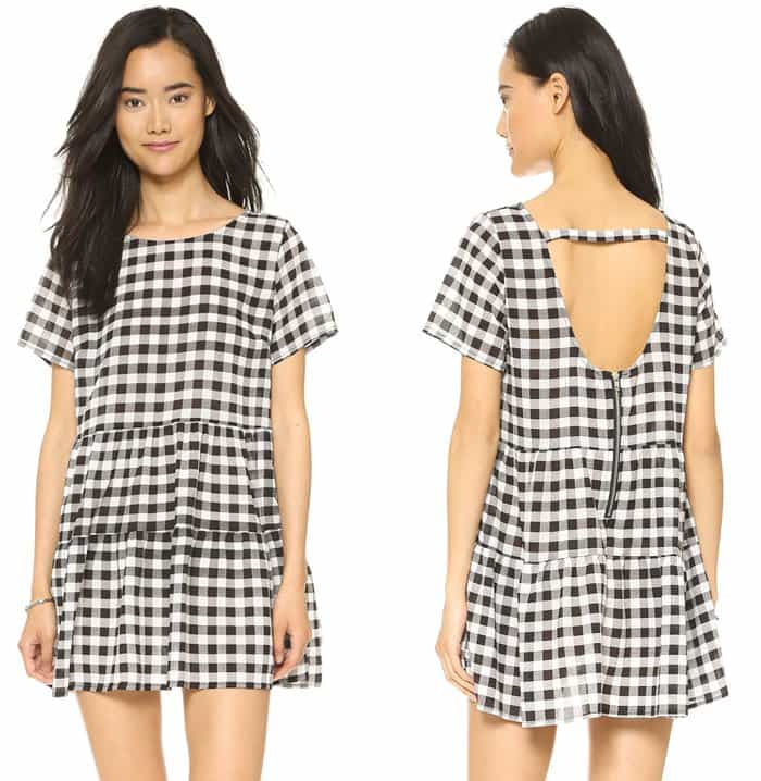 Glamorous Gingham Dress