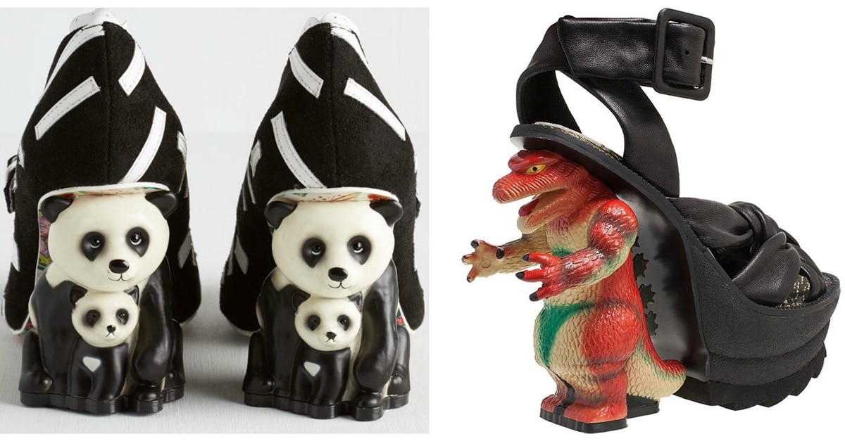 irregular choice panda shoes