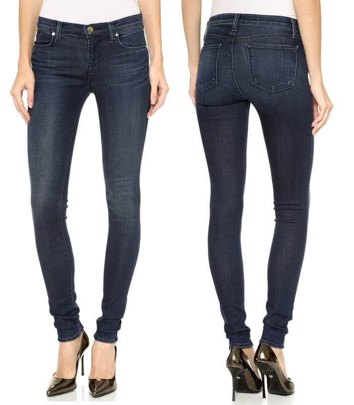 J Brand 620 Mid Rise Super Skinny Jeans