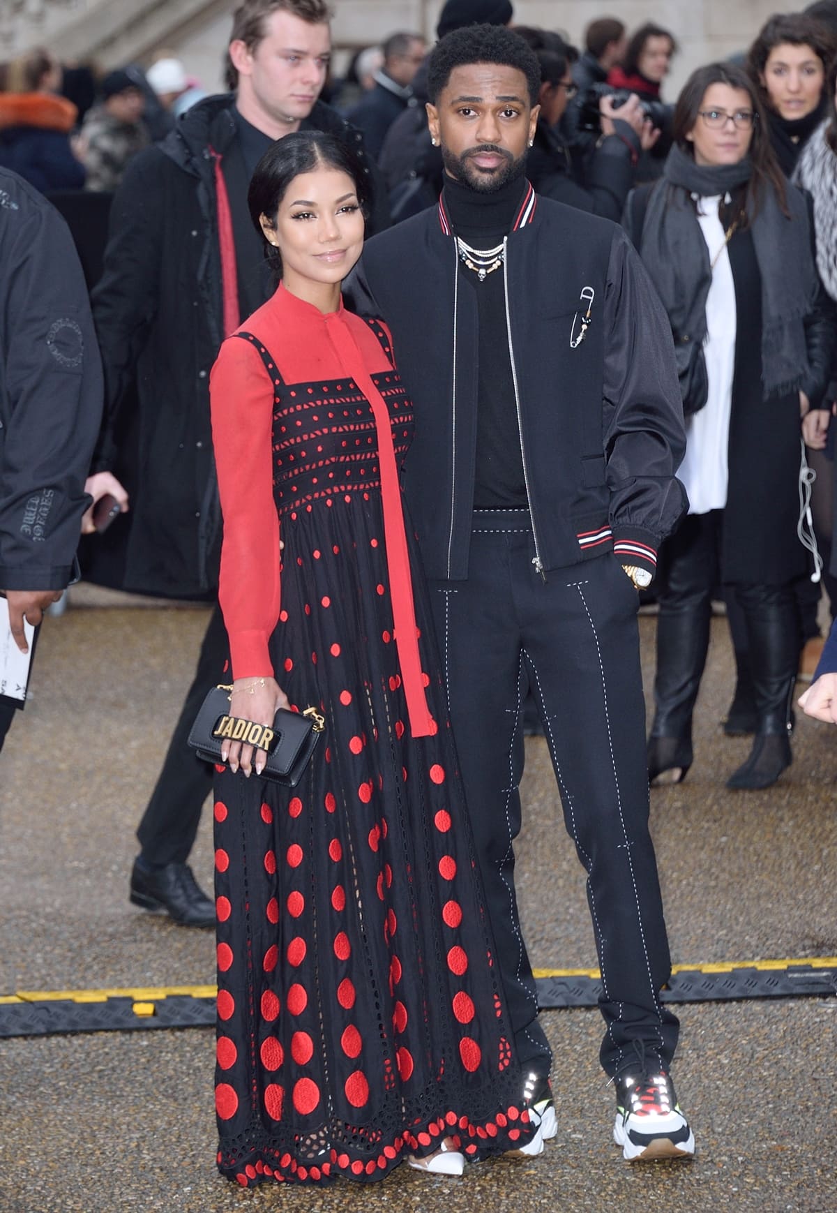 Jhene Aiko and Big Sean attend the Dior Homme Menswear Fall/Winter 2018-2019 show