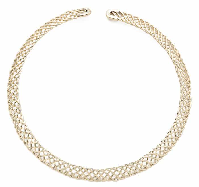 Jules Smith Woven Choker Necklace