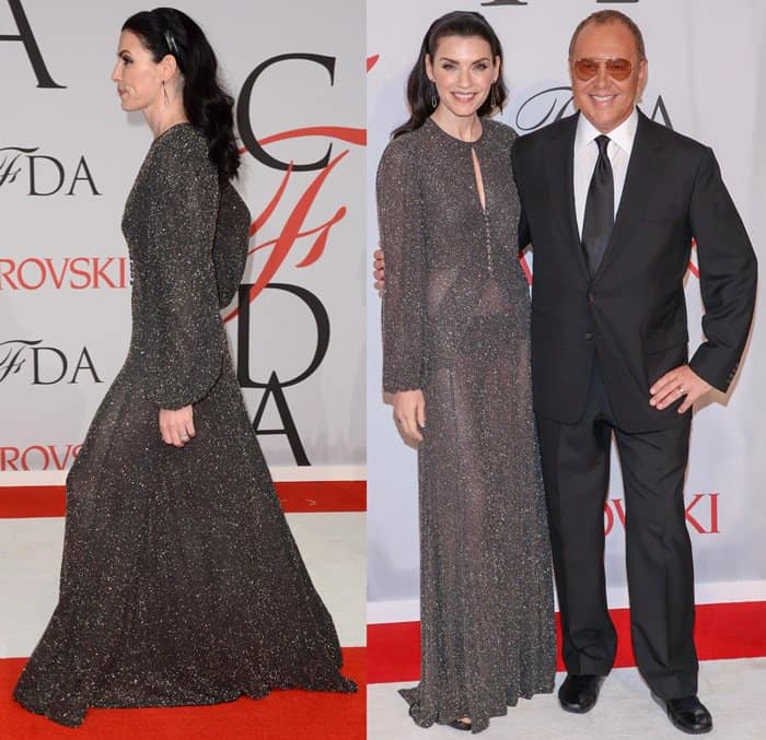 Julianna Luisa Margulies and Michael Kors at the 2015 CFDA Fashion Awards