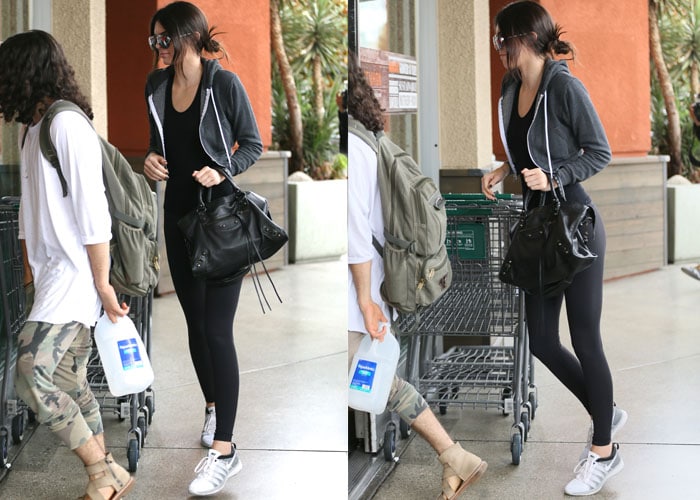 Kendall Jenner food shopping at the organic supermarket, Erewhon in West Hollywood on June 4, 2015