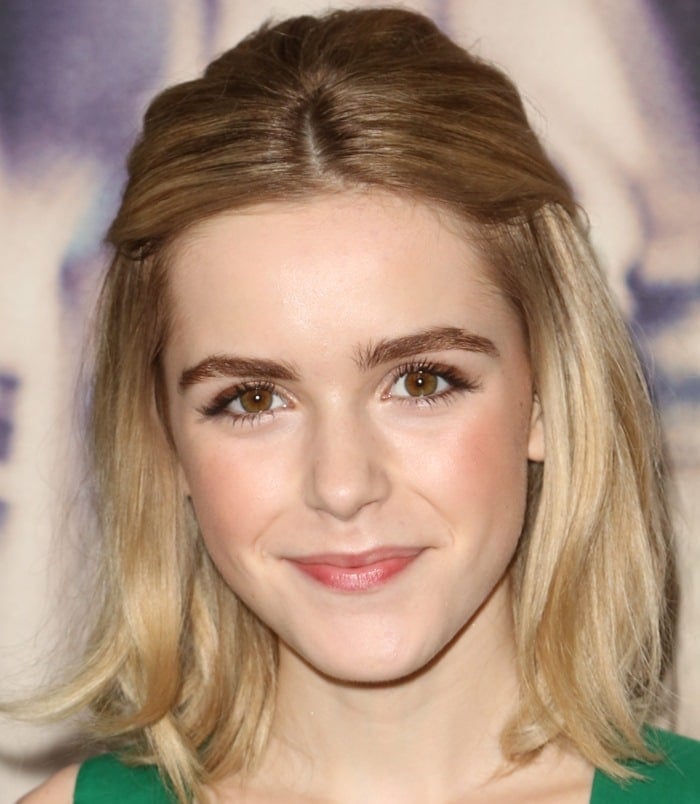 Kiernan Shipka's gorgeous hazel eyes